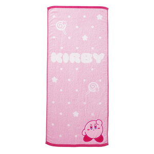 丸眞 フェイスタオル 任天堂 星のカービィ コズミックピンク 綿100% キャラクター 抗菌 防臭 4585014900