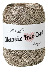 �^�J�M�@�� Panami ���^���b�N �t���[ �R�[�h �u���C�g (Metallic Free Cord Bright) COL. 704 �s���N�S�[���h ��40g ��160m