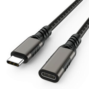 yzUSB Type C P[u 2m LpoieJun USB 3.1 Gen 2 (10Gbps) Thunderbolt3ΉP[u R[h iC҂ o] 3A PD}[d X}[gtH/bvgbv/^ubgȂǗlXUS