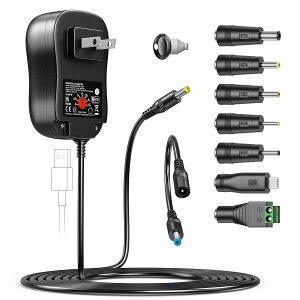 yzOuttag 3A 36W d A_v^[ 3V 4.5V 5V 6V 7.5V 9V 12V }` {g jo[T DC Ɠd [^[ fBXvC j^[ rfI JpACA_v^ 5V 2A USB[d|[gt ɐ]D