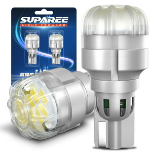 yzSUPAREE T15 T16 LED obNv  ޓ 12Vԗp ԌΉ o[Xv 6000K zCg 666lm obNCg LZ[ 2