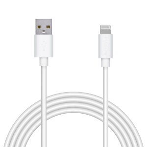 �y���������z�G���R�� Lightning�P�[�u�� ���C�g�j���O iPhone �[�d�P�[�u�� �J���t���V���[�Y �y iPhone SE3 / SE2 / 14 / 13 / 12 ���Ή� �z Apple�F�ؕi 2m �z���C�g MPA-FUAL20WH