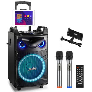 yzMoukey CX}CN Xs[J[Zbg PAZbg o200W JIPZbg PAZbg 12C`TuE[t@[ BluetoothΉ [d VHF}CN ^MP3/USB/TF/FM 8-20gp (12C