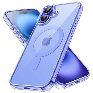 yzJETech iPhone 16 6.1C`p }Olbg P[X MagSafeΉ Ռz op[Jo[ h~ NAobN (Eg})