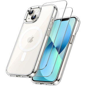 yzJETech 3 in 1 iPhone 13 6.1 C`p }Olbg P[X 2KXtBt MagSafeΉ ϏՌop[ X}zJo[ (NA)