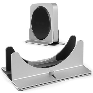 yzMac miniX^hAHł̒\AA~jEfށA 14`52mm̕𒲐łAMac Mini M2/M2 ProΉ APSITEK Stand for Mac Mini M2/M2 Pro (Vo[j