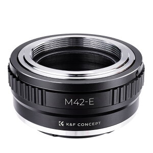 K&F Concept M42Y }EgA_v^[ \j[Ή E}Eg NEX Jp ϊ YA_v^[O M42}Eg SonyΉ e}Eg M42-NEX }EgϊA_v^[ Alpha 6700 7CII ZV-E10