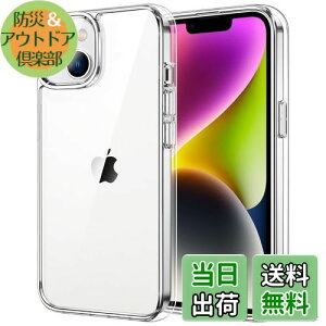 yzJEDirect iPhone 14 Plus 6.7C`p ΂݂Ȃ یP[X Ռz op[Jo[ h~ NAobN (NA)