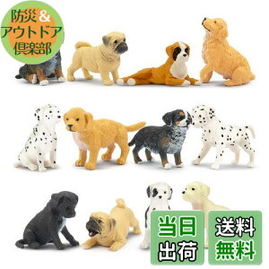 【送料無料】TOYMANY 12PCSミニ犬フィギュア ミニ動物フィギュア 動物フィギュアセット 犬モデル リアルな動物模型 犬おもちゃ 人気動物 玩具 誕生日プレゼント クリスマス 新年 飾り物 コレク