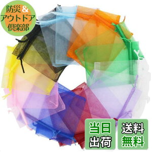 【送料無料】Fushing 100枚 オーガンジー巾着袋、ギフト、小物入れラッピング 10*12cm(10色)