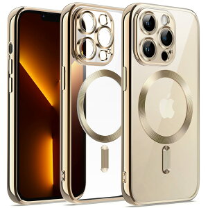 yzJETech iPhone13ProMax (13 Pro Max 6.7C`p) \tgNAP[X JYSی MagSafeCX[dΉ ϏՌ dCbLTPUJo[ (S[h)