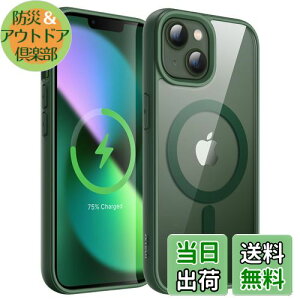 yzJETech iPhone 13 mini 5.4C`p }Olbg P[X MagSafeɑΉ Ռz op[Jo[ \bhJ[}bgTPUt[ h~ NAobN (O[)