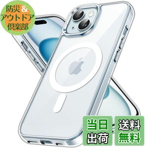 yzJETech iPhone 15 Plus 6.7C`p }Olbg P[X MagSafe CX[dΉ Ռz op[Jo[ h~ obN (NA)