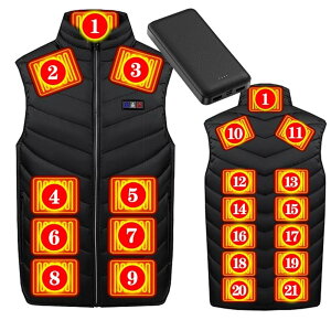 yz[Vasarhely] M-6XL dMxXg q[^[ 15q[^[ 3iKx 傫TCY M dMWPbg USBd q[g nClbN h ƒ Y fB[X