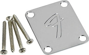yzFender p[c 4-Bolt Vintage-Style Neck Plate "F" (Chrome)