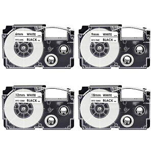 yzYUU݊ JVI l[h e[v 18mm 12mm 9mm 6mm nɍ CASIO l[h S e[v XR-6WE XR-9WE XR-12WE XR-18WE JVI xC^[ KL-SP10 KL-P40-WE KL-V460p e[vJ[