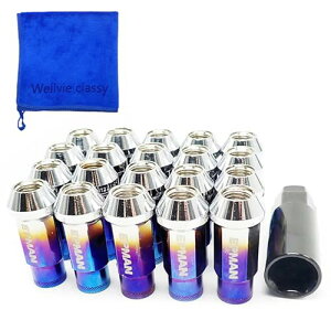 yzWellvie X`[ zC[ibg M12×P1.25 ђ `^u[ 20 [VOibg 17HEX 48mm NoiWE O Oibg \Pbgt JDM USDM Wj[ Ag H[