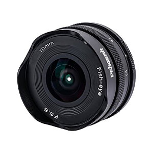 【送料無料】Pergear 10mm F5.6 パンケーキ魚眼レンズ マイクロフォーサーズ M4/3マウントカメラに対応