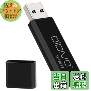 【送料無料】128GB DIDIVO USBメモリ フラッシュドライブ 小型 軽量 超高速データ転送 大容量 読取り最大15MB/s キャップ式 USBメモリースティック データ転送 Windows PCに対応