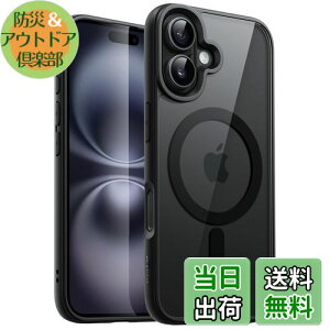 yzJETech iPhone 16 Plus 6.7C`p }Olbg P[X MagSafeɑΉ Ռz op[Jo[ \bhJ[}bgTPUt[ h~ NAobN (ubN)