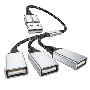 yzMOGOOD USBP[u USBd1IX3XUSB 2.0A_v^1`3 USBUSBgP[uUSB}`|[g[d/f[^]/m[gp\R/Mac