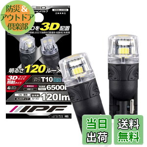 �y���������zIPF �|�W�V���������v LED �ԗp T10 120lm 6500K �z���C�g 12V�p 2�{�� �Ԍ��Ή� LED����z�u ���i��+���C�h�Ǝ� 309W