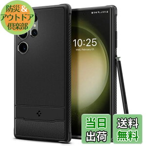 yzSpigen Galaxy S23 Ultra P[X ϏՌ [ SC-52D | SCG20 ] TPU \tgP[X ČRMILKi擾 ϏՌ h~ Jی Qi[d CX[d MbhEA[}[ ACS05613 (}bgEubN)