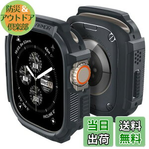 yzSpigen Apple Watch 49mm P[X y Apple Watch Ultra2 / Ultra Ή z  Ռ z ^tlXfUC 菝 h~ ϏՌ یJo[ MbhEA[}[ ACS07385 (_[NEO[)