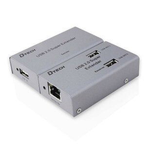 yzDTECH USB GNXe_[  4|[g USB2.0 GNXe_[ 4z ő50m Cat5/5e Cat6/6e LANP[ugp dA_v^[ USBP[ut