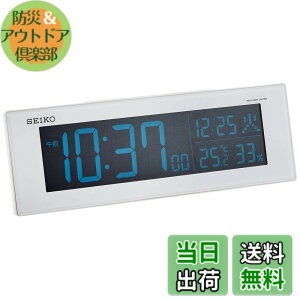 �y���������z�Z�C�R�[�N���b�N(Seiko Clock) �Z�C�R�[ �N���b�N �u�����v 02:���p�[�� �{�̃T�C�Y:7.3x22.2x4.5cm �ڊo�܂����v �d�g �f�W�^�� �𗬎� �J���[�t�� DL305W