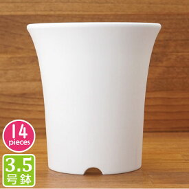 楽天市場 プラ鉢 白の通販