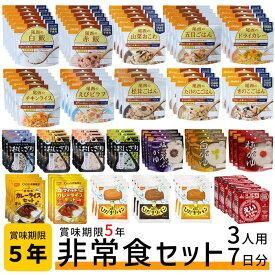非常食セット 3人用 7日分 ご飯 パン おにぎり ココ壱カレー付き 21食分 備蓄 防災非常食 1週間分 ご飯非常食 非常食品 非常用食料 災害備蓄セット 災害食 備蓄食糧 非常用ごはん 保存食セット 長期保存食 備蓄ごはん 水を入れるだけ おいしい非常食 緊急時 食べ物セット