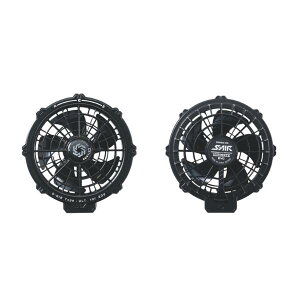SA-226 20V��p �t�@�� 2�Z�b�g �V������ �u���b�N ��90g×2 �󒲃E�F�A�p�t�@�����j�b�g ��ƕ��p�����t�@�� �����p�t�@�� �����ʃ��f�� �ő�102L�b