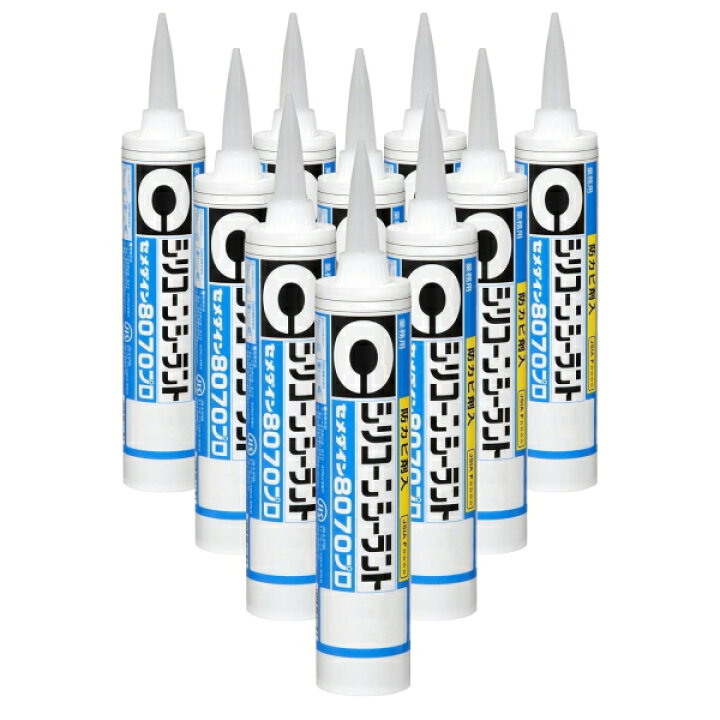 楽天市場】セメダイン JISシリコーンシーラント 8070プロ 330ml 10本箱 