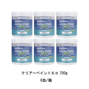 w`bN NA[yCgGR 700g 6ʔ 1tpNA[h VbNnEX΍i Clear Paint Eco