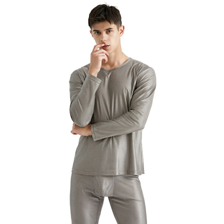 楽天市場】電磁波シールド 上下セット 男性用 M/L/XL AJ510 電磁波 