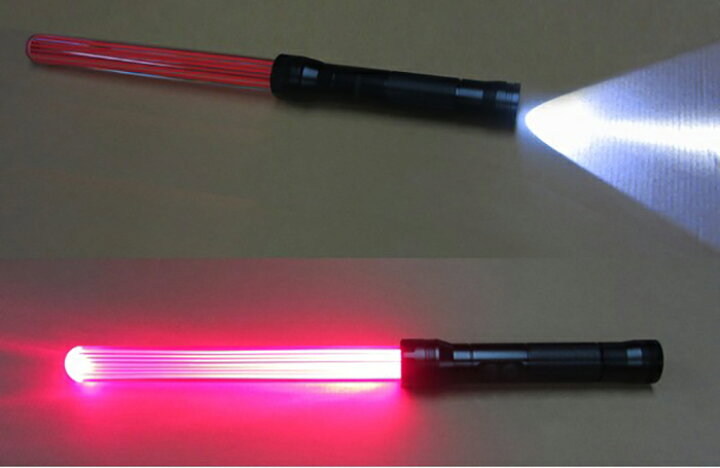 楽天市場】誘導棒 LED 超高硬度 誘導灯 充電タイプ SEN-18650 44cm 