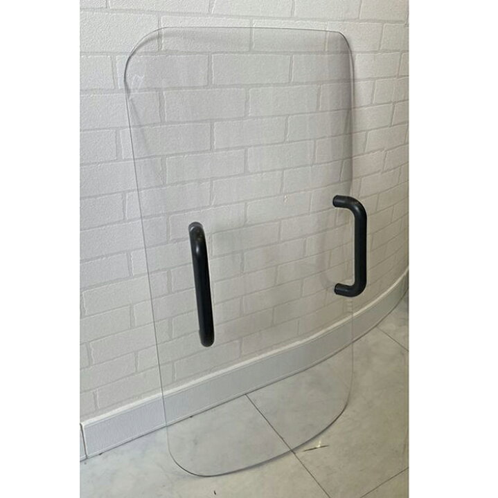 楽天市場】日本製 盾 中型 透明 防護盾 両手用 80×45×0.5cm 
