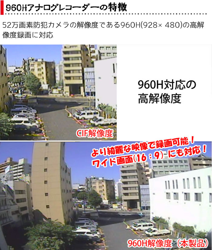 楽天市場】デジタルビデオレコーダー 960H対応 16CH 2T NH-1642E 