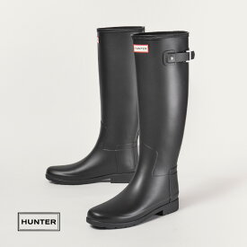 【レディス】HUNTER ハンター オリジナルリファインドトールブーツ ブラック 商品番号：WFT2200RMA