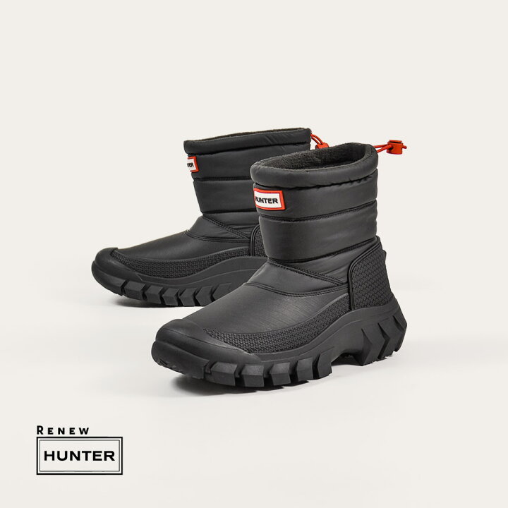 楽天市場】HUNTER スノーブーツ イントレピッド インシュレーテッド  