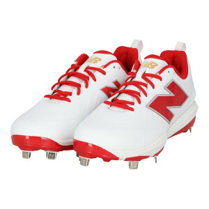 New Balance �j���[�o�����X �싅 �X�p�C�N �V���[�Y FuelCell 1000 Metal V1 WHITE/RED M10005AU2E