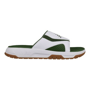 �y�|�C���g10�{�I�v�G���g���[�zNew Balance �j���[�o�����X �V���[�Y 200 Premium v3 Slide Sandal WHITE/GREEN M200379D