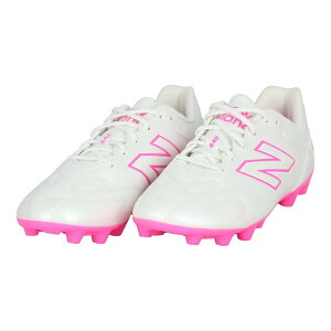 �y�|�C���g10�{�I�v�G���g���[�zNew Balance �j���[�o�����X �V���[�Y 442 Team HG/AG Jnr V3 WHITE/PINK Y43H93FW