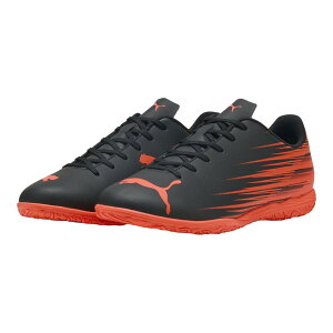 �y�X�[�p�[�Z�[�� �|�C���g10�{ �v�G���g���[�zPUMA �v�[�} �V���[�Y �A�^�b�J���g II IT PUMA Black-Glowing Red 10849507