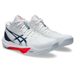 【ポイント10倍!要エントリー】asics アシックス 1051A081 バレーボールシューズ SKY ELITE FF MT 3 WHITE/MAKO