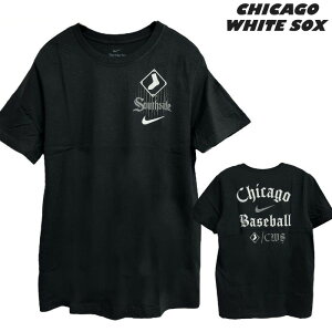 【即納】ラスト1点 50%OFF NIKE ナイキ MLB WHITE SOX シカゴ・ホワイトソックス 半袖Tシャツ メンズ シティ コネクト2 N199-RX-GZR 00A BLACK 野球 MLB