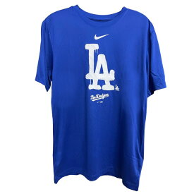 【即納 あす楽】NIKE ナイキ MLB DODGERS ロサンゼルス・ドジャーズ 半袖Tシャツ メンズ シティ コネクト ビッグロゴ NKGK-LD-LP0 4EW RUSH BLUE メジャー