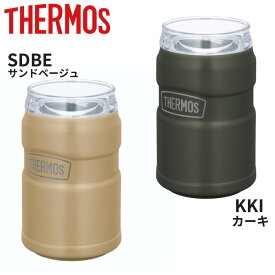 【即納 あす楽】THERMOS/サーモス 保冷缶ホルダー ROD-002 ステンレス S 350ml缶用 タンブラー 保冷 保温 キャンプ アウトドア ビール ジュース バーベキュー 冷たいまま飲める 缶ビール 缶ジュース