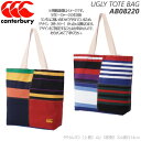 【送料無料】【即納★あす楽】 canterbury / カンタベリー アグリー トートバッグ UGLY TOTE BAGラグビー コットンバッグ[AB08220...